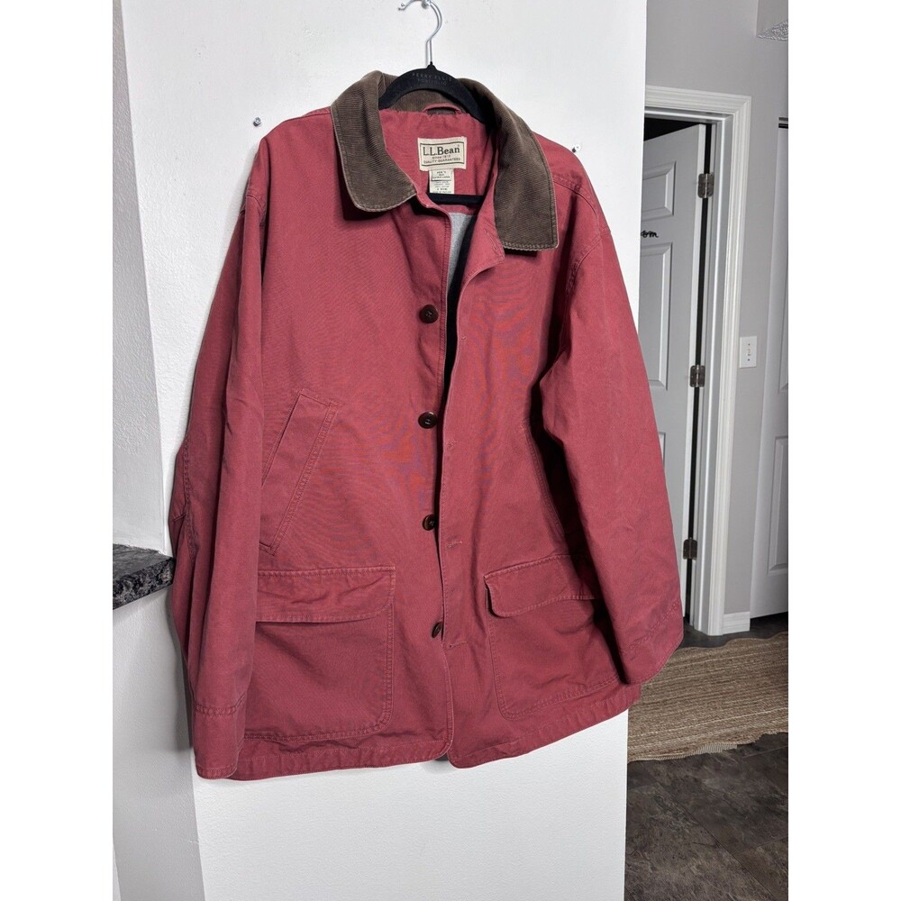 Vintage L.L. Bean Barn Coat Chore Work Jacket Size XL